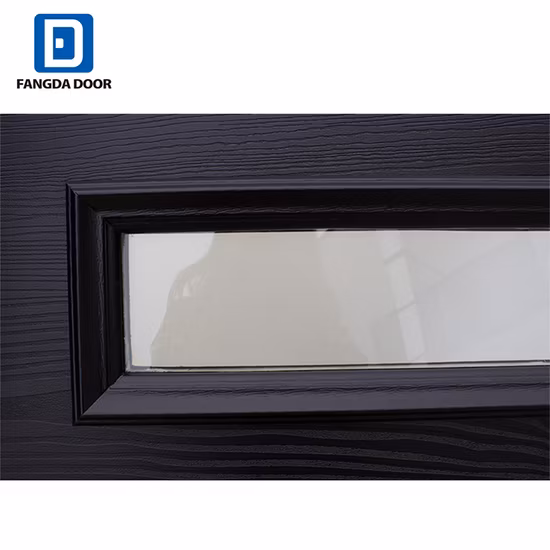 Fangda Raw 1 Lite クリアガラス コンテンポラリー フロント エントリー ドア